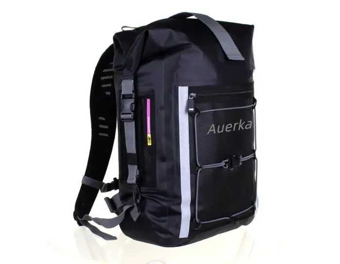 Tas ransel anti air PVC, tas kering besar, 500D, tas ransel anti air, tas punggung kering dengan pegangan