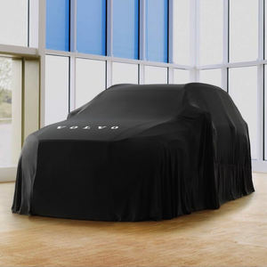 Housse de voiture spéciale salon automobile en fibre super douce, impression sans soie, logo personnalisé - Product Image 5