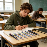 Stylo bille publicitaire en plastique multicolore à bas prix pour l'impression et l'écriture
