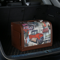 Organiseurs de voiture, boîte de rangement pour voiture, organisateur d'intérieur de voiture, organisateur de voiture haut de gamme pour les essentiels de SUV