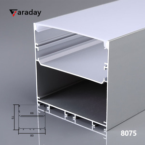 تعليق تعليق خطي علوي على سطح Faraday قناة ألو <span class=keywords><strong>T5</strong></span> مع غطاء ناشر كمبيوتر جانبي ألومنيوم ليد - Product Image 1
