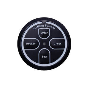 Banque électrique sans fil à 4 touches ou <span class=keywords><strong>cloche</strong></span> d'appel de supermarché ou de <span class=keywords><strong>restaurant</strong></span> - Product Image 1