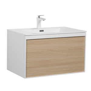 Mueble de Baño Moderno TONA Artise con Lavabo de Piedra Blanca, Resistente al Agua, Cierre Suave, 600/750 mm, para Hoteles y Apartamentos - Product Image 2