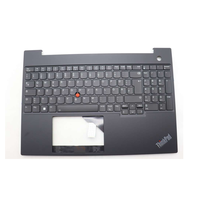 Palmrest Laptop Original 5M11H94873 untuk Lenovo Thinkpad Tastatur Deutsch Backlight Palmrest dengan Keyboard