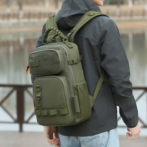 กระเป๋าเป้สะพายหลังลายพรางแบบยุทธวิธีสำหรับผู้ชาย รุ่น Custom Arrival  อเนกประสงค์สำหรับกิจกรรมกลางแจ้ง ตกปลา เล่นกีฬา  บุด้วยโพลีเอสเตอร์  ทันสมัย - Product Image 2