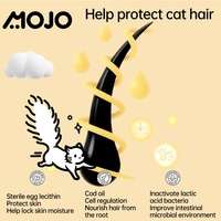 MOJO grosir kualitas tinggi hewan peliharaan kucing makanan ringan ayam telur ikan minyak pelet kering buket Protein tinggi pelatihan merawat anjing