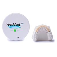Bloque de Zirconia Multicapa de Alta Resistencia 1200 MPa con Certificación CE, Súper Translucidez 49%, Piezas Cerámicas 3D Pro