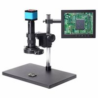 Mikroskop LCD Video Digital, untuk Ponsel/XDC-10A 7. 7x-4. 5X tampilan LCD mikroskop elektron/mikroskop