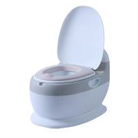 Chaise de toilette pour bébé personnalisée de haute qualité avec siège d'apprentissage antidérapant et doux et poignées