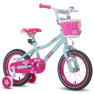 JOYKIE JOYSTAR دراجة بمقاس 14 و16 و18 بوصة مصنوعة من الصلب للأطفال دراجة للأطفال