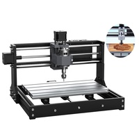 ActionLasers TWOTREES DIY CNC 3018 Pro Grabador CNC Mini, Router CNC para Madera con Control GRBL, Router para Madera de 3 Ejes, Máquina de Grabado Láser y Routers para Madera