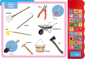 Libri Sonori Educativi sulla <span class=keywords><strong>Fattoria</strong></span> per Bambini in Età Prescolare, Libro Cartonato con Suoni di Animali della <span class=keywords><strong>Fattoria</strong></span> - Product Image 4