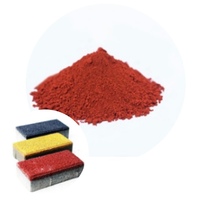 Oxyde de fer rouge oxyde de fer pigment couleur brique couleur carrelage béton céramique