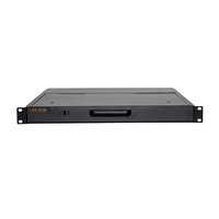 Monitor KVM LED TFT LED 15 inci, saklar KVM Monitor 1U dudukan USB LCD KVM