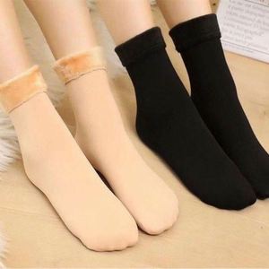 New Velvet Women Ankle Winter <b>Warm</b> Breathable Thermal Crocheted Snow Boots Soft Casual Striped 5 Toe Anti-Slip Daily Logo Bottom - Product Image 6