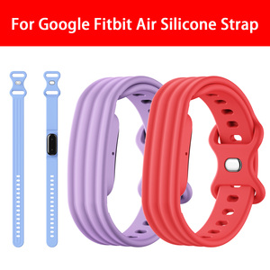 Correa de silicona líquida personalizada al por mayor para Google <span class=keywords><strong>Fitbit</strong></span> Air, pulsera deportiva transpirable y suave con canales de aire - Product Image 3