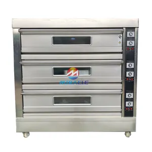 Industriële Commerciële Oven Bakkerij Kleine Gas Multifunctionele 8 Trays Grote Oven Voor Bakkerij