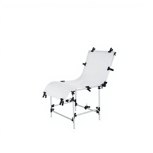 Mesa de estudio fotográfico blanca de 60x130cm para fotografía, mesa de luz para estudio fotográfico, silla para estudio de cine, silla para placa de film - Product Image 4