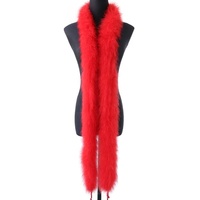 Luxe 50g Cuir Daim Faux Plume D'autruche Moelleux Boa Plume