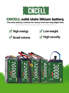 Auf Lager 6S Semi Solid Battery 27Ah für die Fenster reinigung Drohne Long Range UAV Delivery - Product Image 6