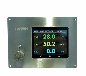 Transmisor Digital de Temperatura, Humedad y Presión Diferencial 3 en 1 para Cuarto Limpio, Quirófano e Industria Farmacéutica - Product Image 2