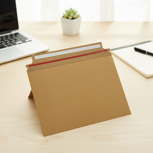 Bolsas de Embalaje de Papel Kraft Resistentes Personalizadas para Envío Exprés de Documentos, Sobres de Logística, Impresión Disponible, Impermeables - Product Image 1