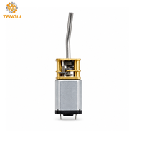 DC 6V 100RPM Gear Motor Pengurang Kecepatan Gear Motor DC Gear Box Elektrik dengan Gearwheel untuk Robot RC