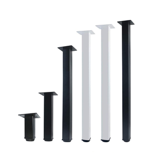 Высококачественные матовые современные квадратные металлические детали для мебели с регулируемой высотой, диван, Офисная гостиная, столовые ножки для дома - Product Image 2