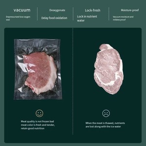 Machine de mise sous vide numérique multifonctionnelle de bureau portable, étanche, avec écran tactile, avec 10 sacs sous vide pour aliments - Product Image 6