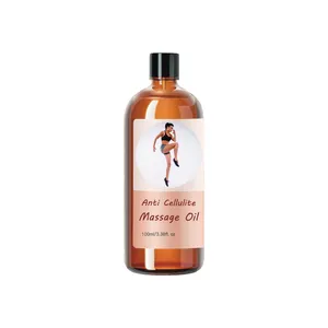 Private Label Supplier Natural Anti Cellulite Massage Oil Organic Body Slimming Essential Oil For Spa