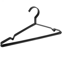 Porte-vêtements en fil métallique noir de haute qualité, sur mesure, en fer chromé, robuste, moderne, à un seul niveau, pour salon