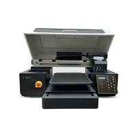 Printer DTG UV Flatbed Industri Ukuran A3 untuk Kaos, Sepatu, Tas Kanvas