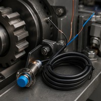 Capteur inductif étanche de Type Non affleurant série LJ12A3 NPN PNP 4mm détecteur de Distance détecteur de proximité