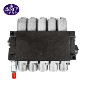 Válvula de Control Direccional Hidráulica Proporcional Monobloque de 5 Vías y 2 Tiempos para Camión Volquete, P40 P80 P120, para Montacargas - Product Image 2