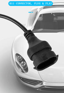 Plug and Play Mini projecteur LED antibrouillard 120W 13000LM antibrouillard blanc jaune avec différents supports pour Toyota Harvard - Product Image 5