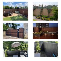 Barrière de Confidentialité KENDA en Polymère Composite Anti-Rongeurs et Stabilisé aux UV, Idéale pour Jardin, Balcon, École, Villa