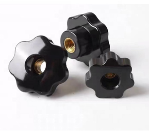 بلاستيك سداسي الشكل على شكل نجمة مع خيط نحاسي لخزانة الملابس درج خزانة المطبخ - Product Image 6