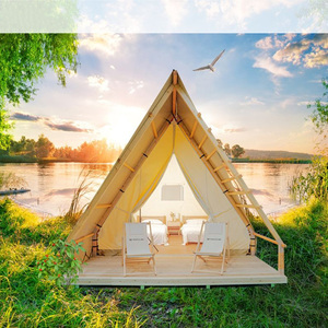 Tenda Safari in tela impermeabile di grande capacità spaziosa di lusso per <span class=keywords><strong>Glamping</strong></span> Wilderness <span class=keywords><strong>resort</strong></span> - Product Image 3