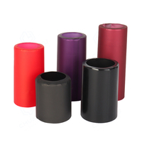 Capsules de vin en PVC OEM à faible MOQ, effet doux mat, sans plis, durables, de qualité alimentaire, pour bouteilles