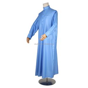 Diseño Fresco de Verano, Auténtica Jubba Árabe <span class=keywords><strong>Alharamain</strong></span>, Abaya, Ropa Étnica Islámica, Thobe Qatari, Caftán, Vestido Musulmán para Oración - Product Image 3