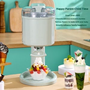 Máquina de Helados Portátil Eléctrica Automática Pequeña para el Hogar, Mini Máquina para Hacer Helados de Frutas y Conos DIY, Ideal para Fiestas Familiares y Actividades al Aire Libre - Product Image 3