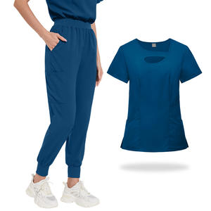 Conjunto de Uniformes Médicos Profesionales, Tejido de Secado Rápido, Diseño Moderno y Transpirable para Doctores, Enfermeras y Profesionales de la Salud - Product Image 6