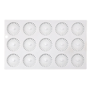 Silicone Cake Mold 15 Cavity Round Flower Shape For Chocolate Cake Decoration Baking Utensils - Product Image 5