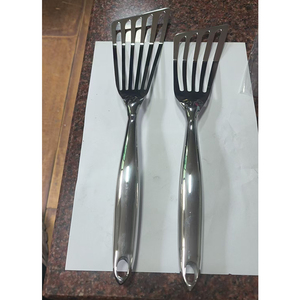 Espátula Ranurada de Acero Inoxidable DF825, Utensilio de Cocina Duradero para el Hogar, con Logotipo Personalizado - Product Image 5
