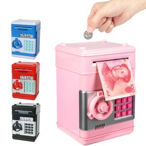 Atm Bank Electronic Safe Money Box Children Digital Coins Cash Saving Safe Deposit Atm Piggy Bank