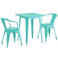 Chaises de salle à manger en fer forgé de style industriel pour café, restaurant, bar à domicile, appartement – Design bistrot antique – Vente directe usine