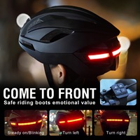 Casque de vélo intelligent avec caméra HD 1080P, feu arrière LED, casque de cyclisme étanche avec caméra embarquée, casque de vélo de route urbain