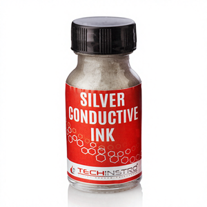 Tinta Conductora a Base de Plata con 70%-80% de Contenido de Plata, Reparación de Circuitos, Ensamblaje OEM Personalizable, Marca TECHINSTRO, 1 Litro, Tixotrópica - Product Image 1