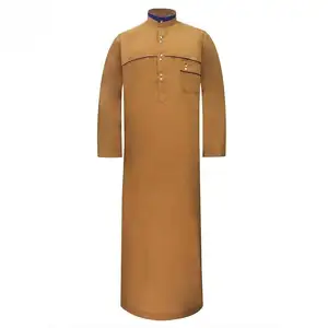 Quelle Hersteller Großhandel traditionelle muslimische Kleidung marok kanis che islamische Männer tobe jalabiya Dubai Männer