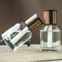 Bouteille de diffuseur de maison vide en verre de haute qualité bouteille d'aromathérapie de voiture de grande capacité